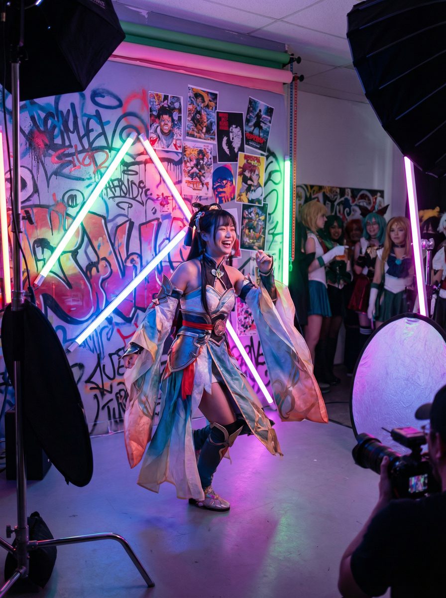 国产传媒cosplay拍摄